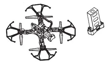 VIVITAR DRC-889 VTI 360 Skyview 2 GPS Video Drone User Manual - Once your battry is fully charged it can be inserted