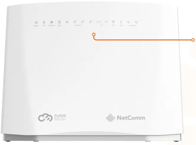 TANGERINE NetComm NF20 WiFi 6 Gateway - 1