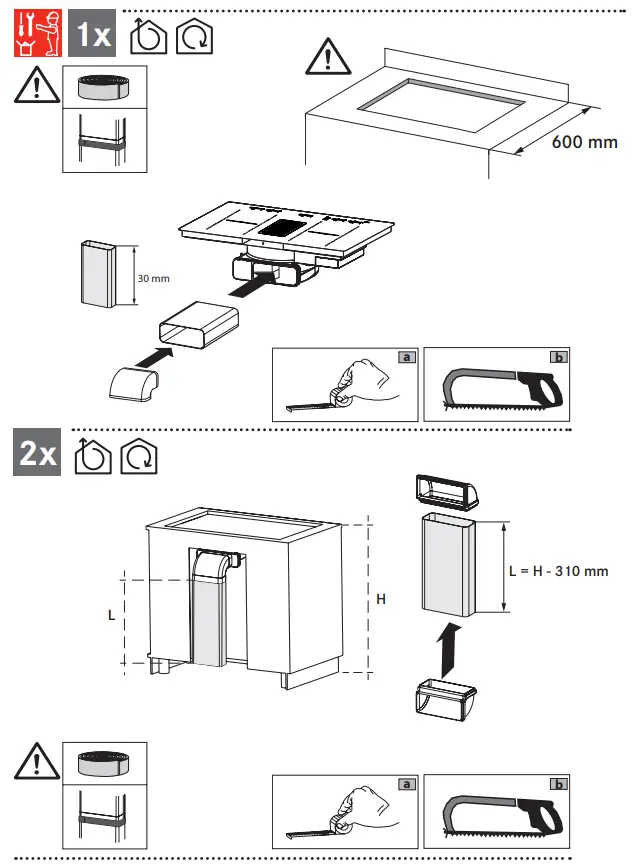 FRANKE FMY 839 HI 2.0 Mythos 2Gether Hob Extractor - fig 10