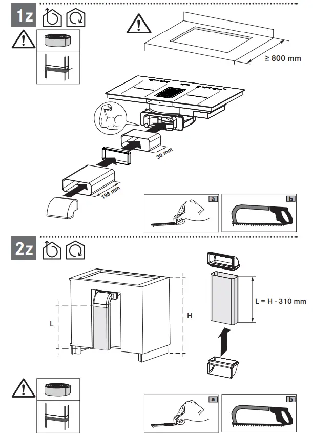 FRANKE FMY 839 HI 2.0 Mythos 2Gether Hob Extractor - fig 12
