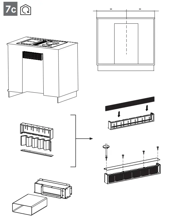 FRANKE FMY 839 HI 2.0 Mythos 2Gether Hob Extractor - fig 18
