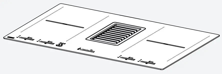 FRANKE FMY 839 HI 2.0 Mythos 2Gether Hob Extractor