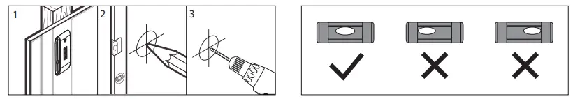 ATDEC AD WT 8060 Tilt Wall Mount - Plate to the Wall