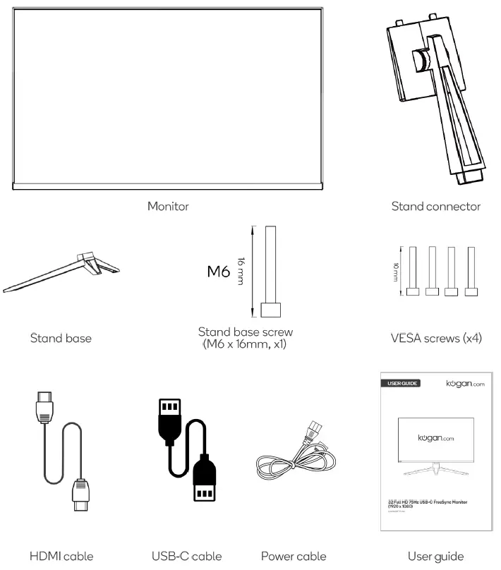 Kogan-KAMN32F7USA-Full-HD-75Hz-USB-C-FreeSync-Monitor-fig-1