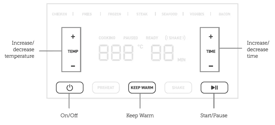 COSORI CAF-L501-KTR 4.7 Litre Air Fryer 4