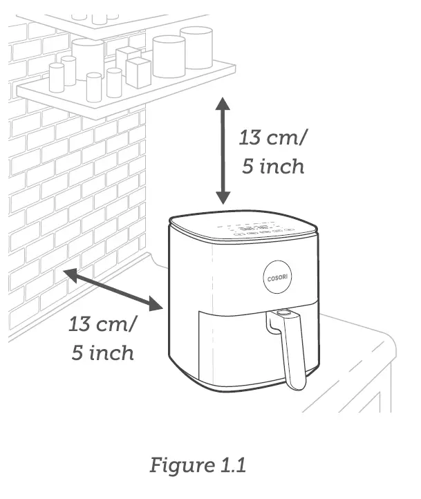 COSORI CAF-L501-KTR 4.7 Litre Air Fryer 6