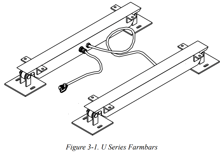 RICE LAKE U Series Farm Bar Animal Scales - Installation