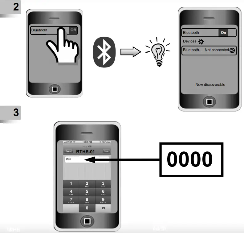 gembird BTHS 01 Bluetooth Stereo Headset - BLUETOOTH STEREO HEADSET 2