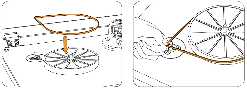 1byone LP11 Acrylic Sheet Modern Vinyl Turntable - Fig 23