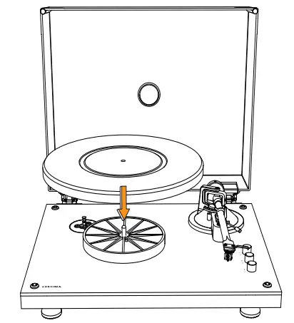 1byone LP11 Acrylic Sheet Modern Vinyl Turntable - Fig 24