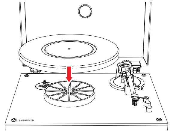 1byone LP11 Acrylic Sheet Modern Vinyl Turntable - Fig 6