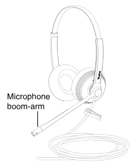 Yealink Wired Headset UH34 - Wired Headset UH34 UH34 Lite Dual 1