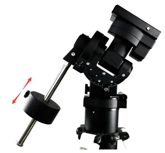 iOptron C70A Series CEM70 Center-balanced GoTo Equatorial Mount - Install1