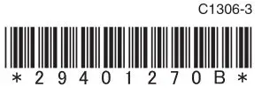 ONKYO A-9050, A-9030 Integrated Amplifier - BAR Code