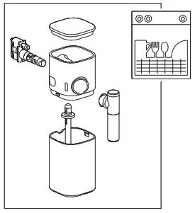 NESPRESSO 6421 Lattissima One Coffee Machine - Cleaning Rapid Cappuccino System 2