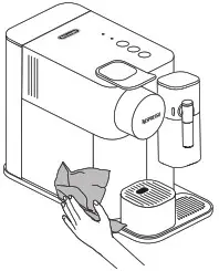 NESPRESSO 6421 Lattissima One Coffee Machine - Descaling 12