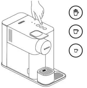 NESPRESSO 6421 Lattissima One Coffee Machine - First use 3