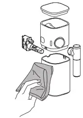 NESPRESSO 6421 Lattissima One Coffee Machine - HAND WASH 3