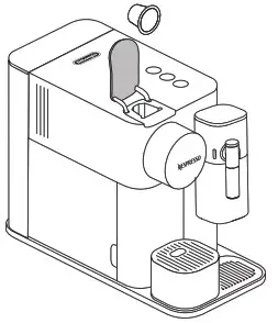 NESPRESSO 6421 Lattissima One Coffee Machine - Preparing Espresso Macchiato-Cappuccino-Latte Macchiato 2
