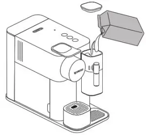 NESPRESSO 6421 Lattissima One Coffee Machine - Preparing Espresso Macchiato-Cappuccino-Latte Macchiato 7