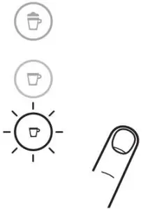 NESPRESSO 6421 Lattissima One Coffee Machine - Programming coffee quantity 2