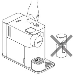 NESPRESSO 6421 Lattissima One Coffee Machine - Restoring quantity to default settings 1