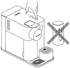 NESPRESSO 6421 Lattissima One Coffee Machine - Setting water hardness 3