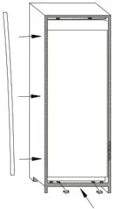 CANDY CFLO 3550 EK N Integrated Tall Fridge - FIG 14