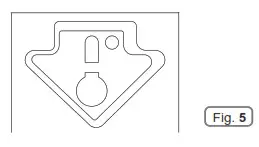 CANDY CFLO 3550 EK N Integrated Tall Fridge - FIG 5