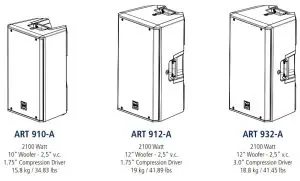 ART 945-A Art 9 Series Professional Active Speakers-SERIES