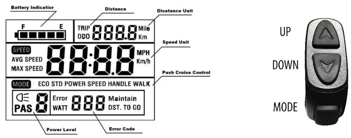 LCD OPERATING INSTRUCTIONS 1