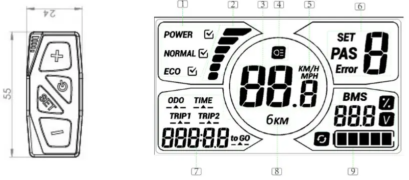 LCD OPERATING INSTRUCTIONS 8