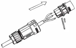 FOX-ESS Single Phase Inverter - cable nut