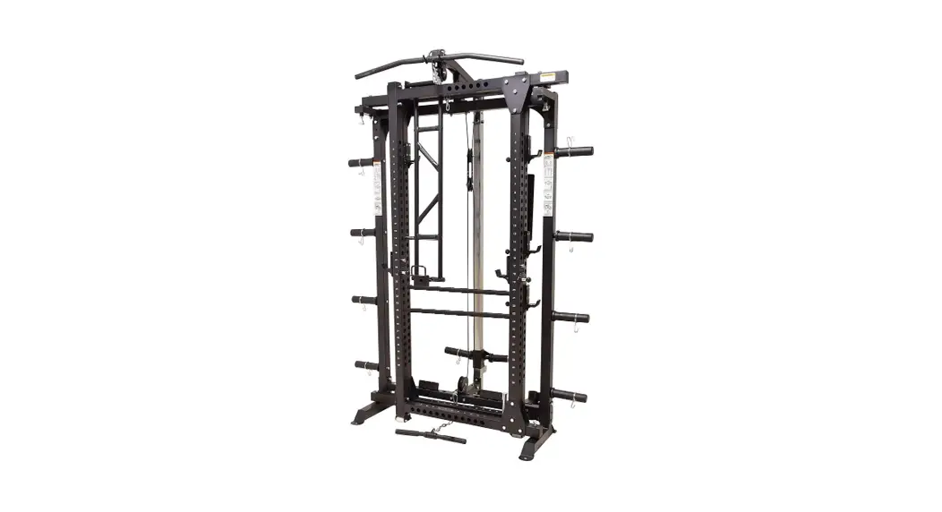 French Fitness Ff-fcprc Folding Cable Power Rack / Cage Instruction Manual