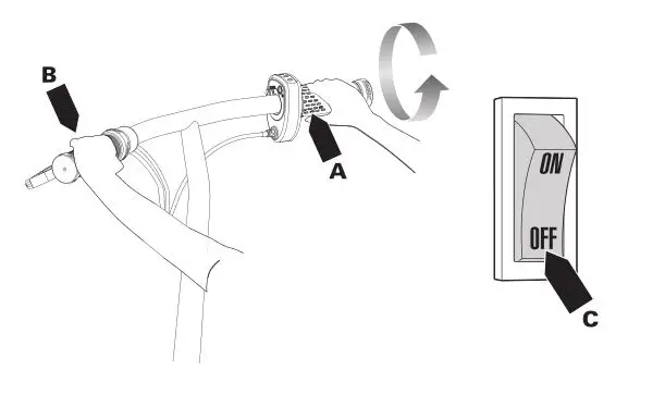 RAZOR ECOSMART METRO ELECTRIC SCOOTER HOW TO STOP IMAGE