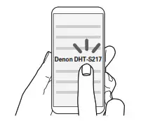 DENON DHT-S217 Dolby Atmos Sound Bar - Streaming music via Bluetooth 3