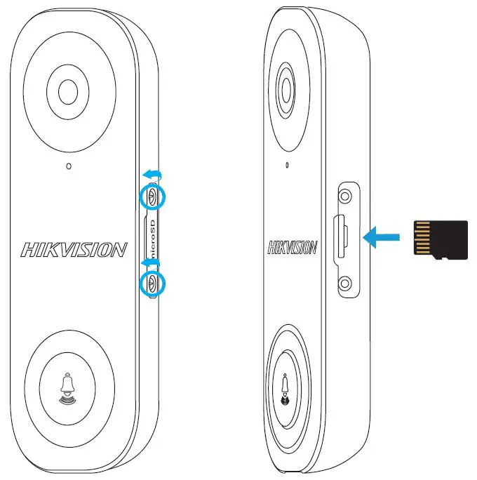Install the MicroSD Card 1