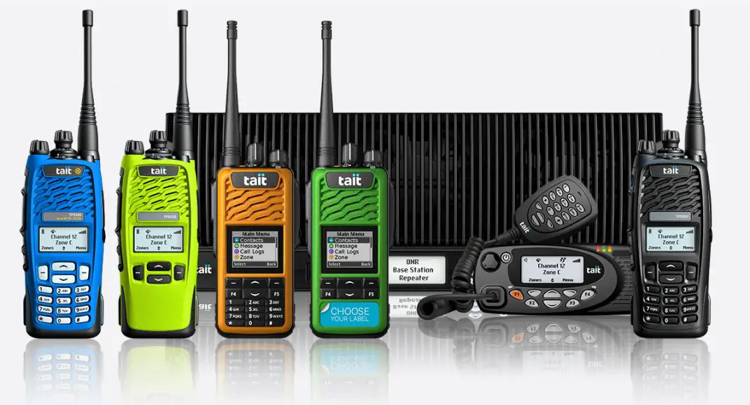 Tait Tp2210-b1 Dmr Two Way Radio Instruction Manual