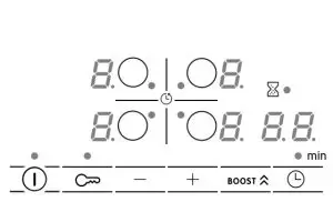 BOSCH PU BB Induction Hob - Control panel