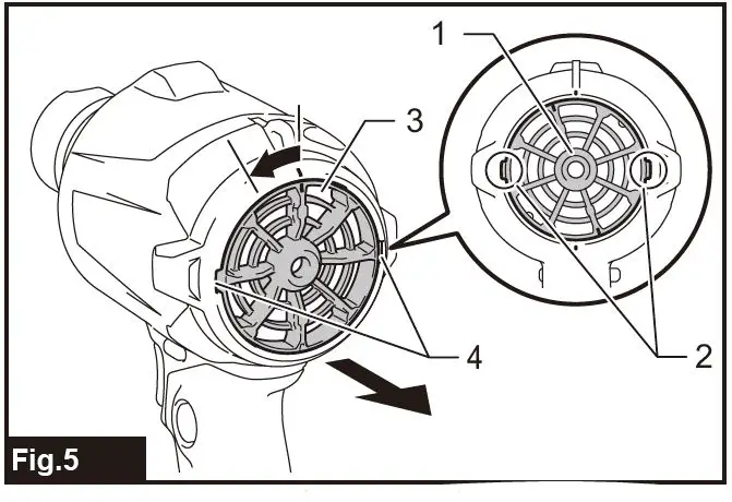 makita AS001G Cordless Dust Blower-18