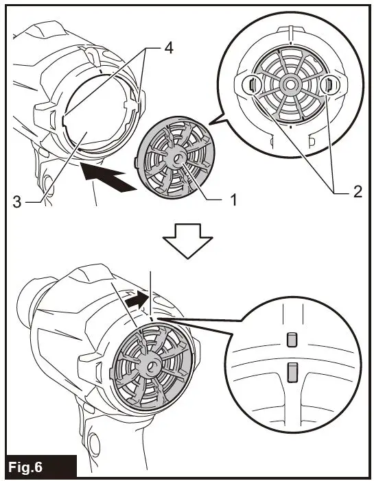 makita AS001G Cordless Dust Blower-19