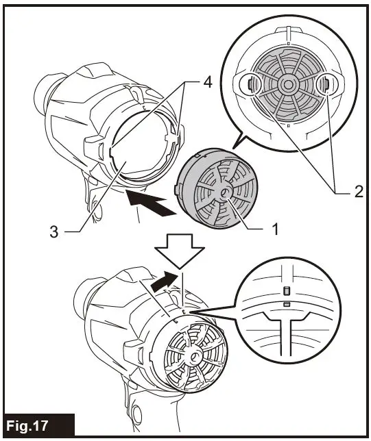makita AS001G Cordless Dust Blower-30