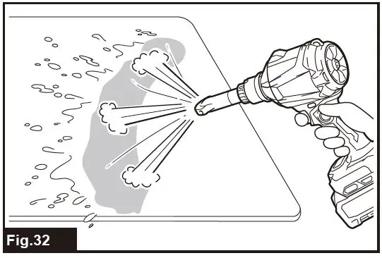 makita AS001G Cordless Dust Blower-46