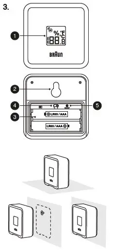 BRAUN BC13 Digital Weather Station Fig3