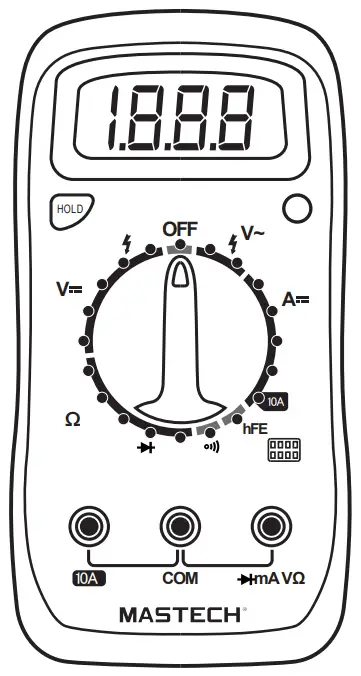 MASTECH MAS830L Digital Multimeter