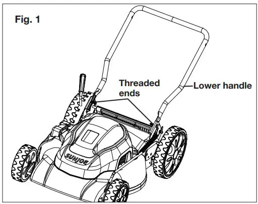 SNOWJOE MJ408E 20 Inch Electric Lawn Mower User Manual - Fig. 1