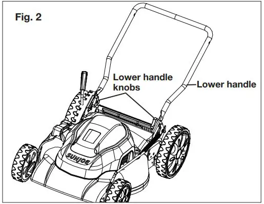 SNOWJOE MJ408E 20 Inch Electric Lawn Mower User Manual - Fig. 2