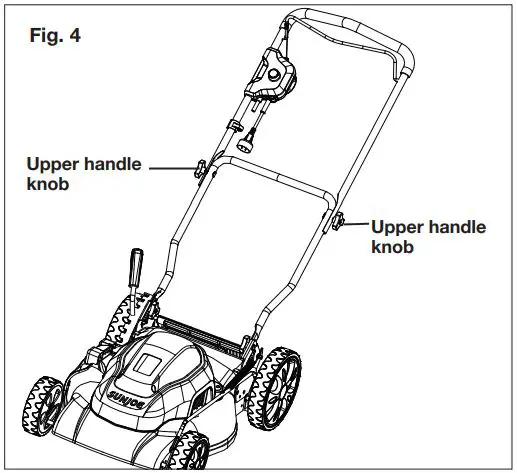 SNOWJOE MJ408E 20 Inch Electric Lawn Mower User Manual - Fig. 4