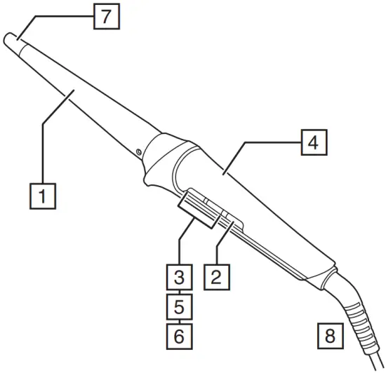 REMINGTON-CI91W1B-PROluxe-13-25-mm-Wand-Parts