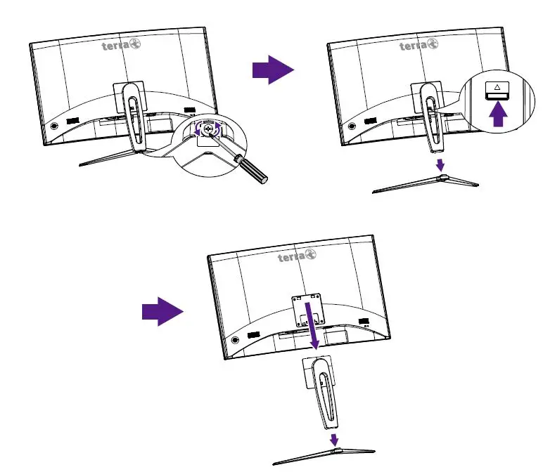 terra 31.5 Inch 80cm 2560x1440 Curved LED TV fig 2